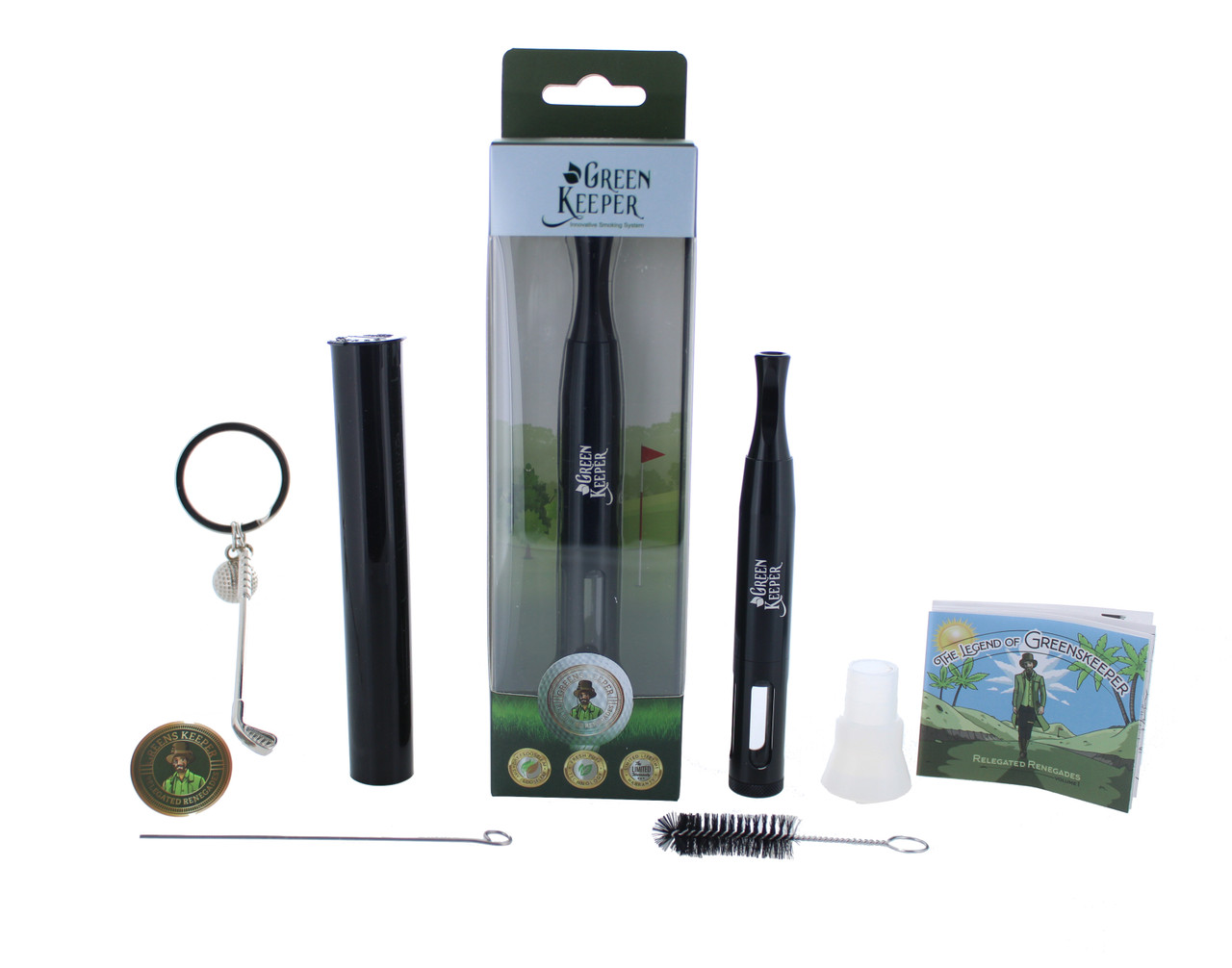 GreensKeeper GreenKeeper FreshPuff Travel Tobacco Pipe Kit