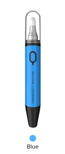 Lookah Seahorse Dab Vaporizer Blue