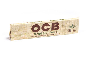 OCB Organic Hemp Unbleached Rolling Papers Slim