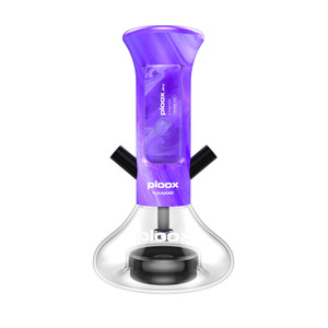 Ploox Hookah Nest: Portable Hookah by Luxpodz - Purple