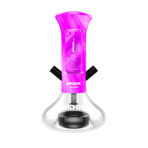 Ploox Hookah Nest: Portable Hookah by Luxpodz - Pink