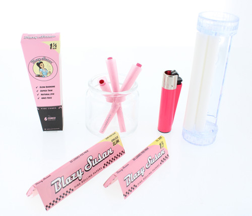 Blazy Susan - Blazy Pink Rolling Kit (5 Piece Gift Kit)