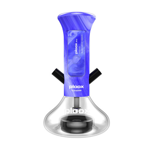 Ploox Hookah Nest Blue: Portable Hookah by Luxpodz