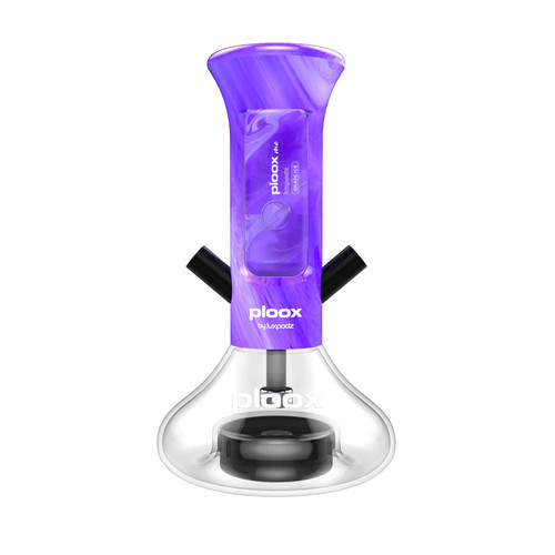 Ploox Hookah Nest: Portable Hookah by Luxpodz - Purple