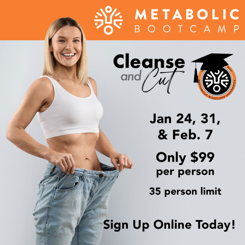Metabolic Bootcamp University, uni, study, cut and cleanse Metabolic Bootcamp University, uni, study, cut and cleanse