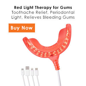 red light therapy for gums