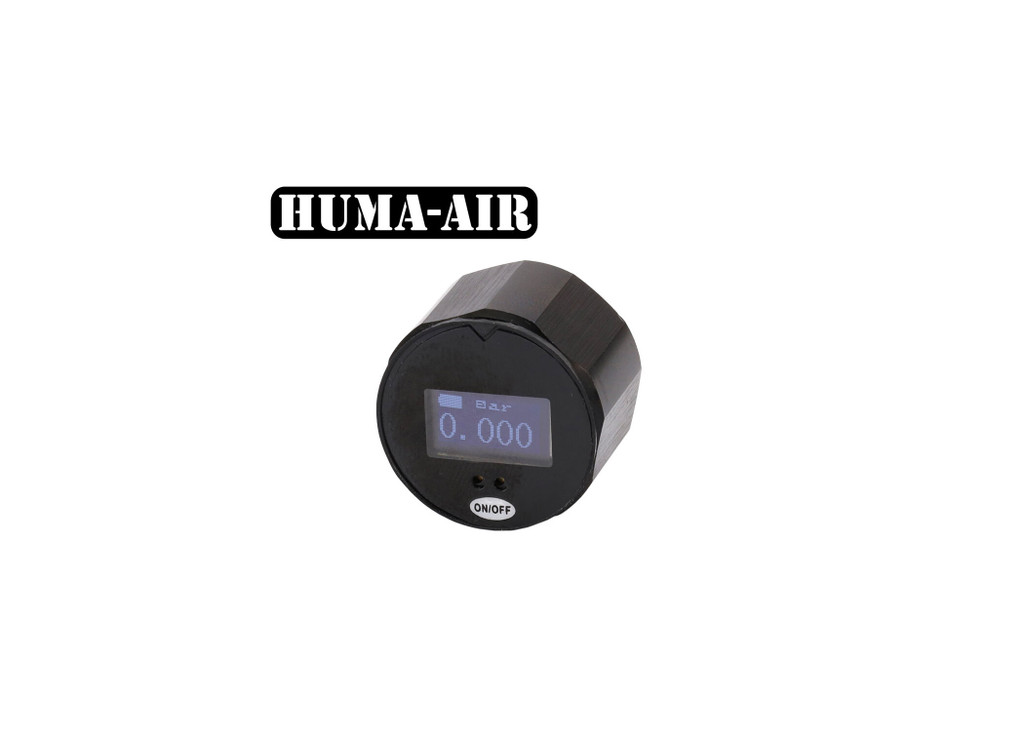 Huma Air Digital Mini Pressure Gauge 25mm Rechargeable
