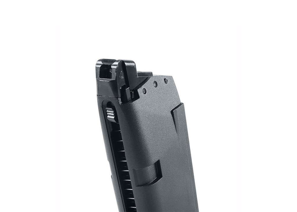 Green gas magazine for the Umarex GLOCK G17 Gen5 GBB Airsoft Replica Pistol