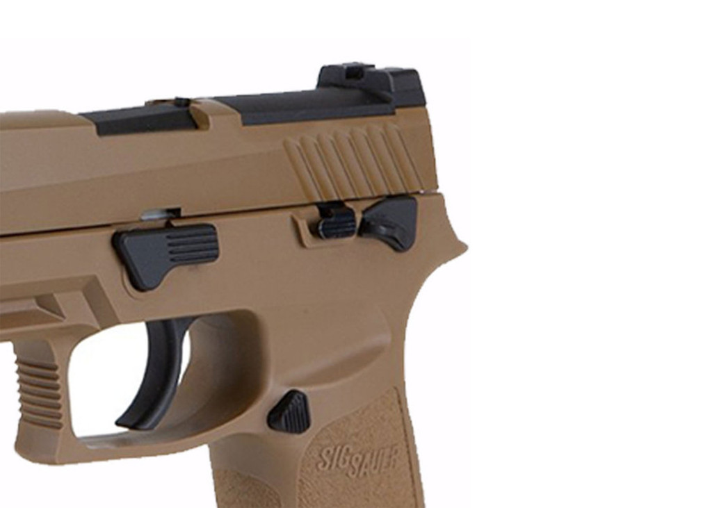 Sig Sauer ProForce M17 CO2 Airsoft Pistol 1:1 replica design from the new US Army Modular Handgun System