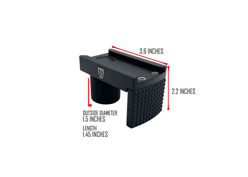 Measurements of the  Saber Tactical ARCA Rail Barricade Stop