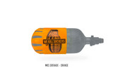 Bunkerkings Knuckle Butt Tank Cover in the color Grenade Orange
