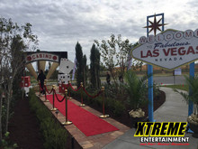 Red Carpet with Stanchions