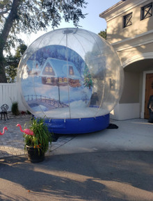 Giant Human Snow Globe