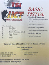 Basic Pistol Course