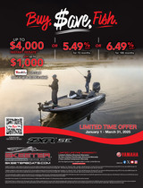 Buy a Skeeter Boat while using the Rebate, Recieve a $1,000 HCT Gift Card