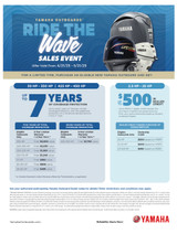 Yamaha’s Ride the Wave Sales Event Is Here!