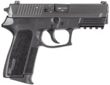 Sig Sauer E20229BSS SP2022 Full Size Single/Double 9mm Luger 3.9" 15+1 Black Polymer Grip Black Nitride Stainless Steel