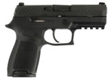 Sig Sauer 320C9B10 P320 Compact Double 9mm Luger 3.9" 10+1 Black Polymer Grip Black Nitron Stainless Steel