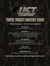 The Youth Turkey Contest is back at Honey Creek Tackle!