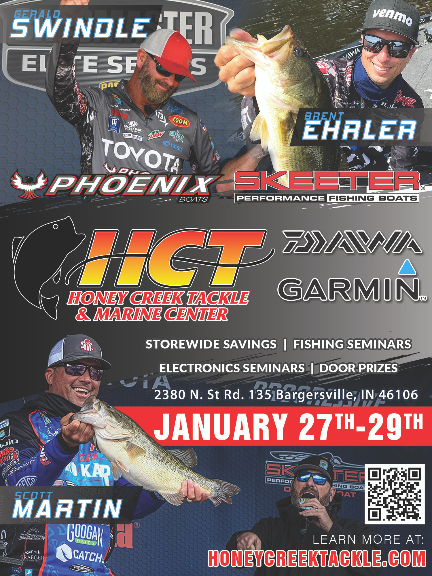 2023 Annual Fishing Expo Honey Creek Tackle USA