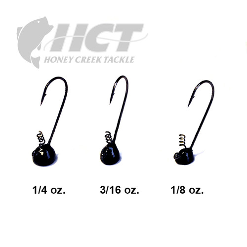 Black Honey Creek Tackle Stand-Up Shakey Head Black Honey Creek Tackle Stand-Up Shakey Head