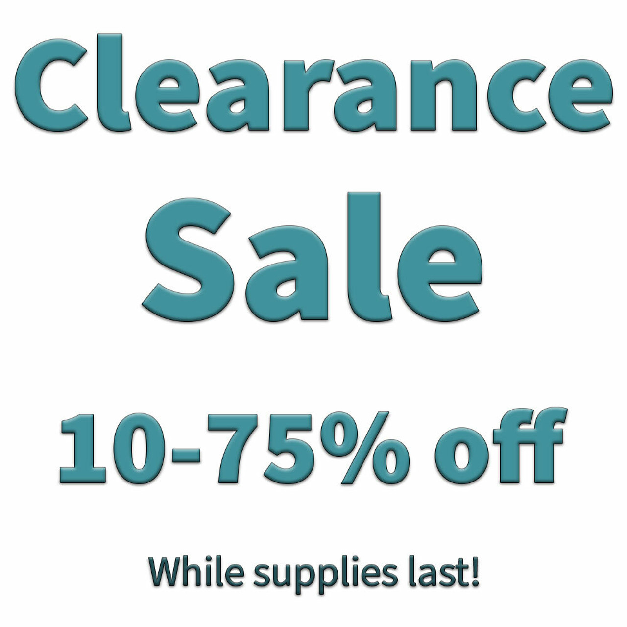 Clearance Sale