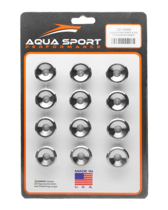 Titanium Retainer Set for Sea-Doo RXP-X RXT-X GTX Limited 325 HP Titanium Retainer Set for Sea-Doo RXP-X RXT-X GTX Limited 325 HP