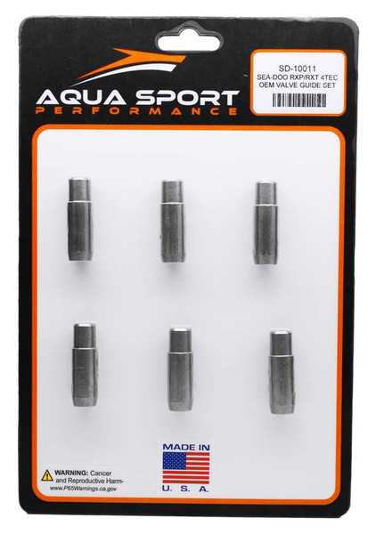 Sea-Doo 1503cc 4TEC Rotax OEM Steel Valve Guide Set (6)