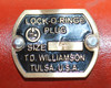 T.D. Williamson 12333771 Lock-O-Ring Plug Kit 4"