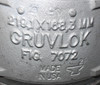 Gruvlok 0390029221 Galvanized Concentric Reducer 8" x 6"