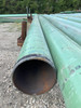 12 Inch Steel Pipe ERW X .375W CS FBE CUT DRL X52 27 Ft 092353