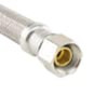 Plumbshop 3/8 in. Compression X 1/2 in. FIP X 20 in. Braided Stainless Steel Faucet Supply Line