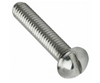 1/4-20 x 1-1/4 Slotted Pan Head Machine Screw Full Threaded