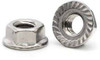 3/8-16 Serrated Flange Hex Lock Nut Steel Zinc