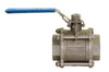 Fagersta Ball Valve 2" Stainless Steel 1000 PSI WOG