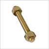 Highland Threads A193 B7 Bolt Stud with 2 Hex Nuts Diameter: 1-1/2 Inch Length: 10-5/8 Inch