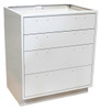 ICI Quick Ship CPJTP122-30P Standing Height Base Cabinet 4 Drawer, 30 Inches Wide x 35-1/4 Inches Tall x 21-5/8 Inches Deep, ICI Number: 164S5320.