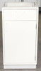 ICI Quick Ship CPJTP169-18P Sitting Height Base Cabinet Left Hinged, 1 Door 1 Drawer, 18 Inches Wide x 35-1/4 Inches Tall x 21-5/8 Inches Deep, 6 Inch Drawer, ICI Number: 136S2320.