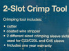 Bekaert 2-Slot Crimp Tool