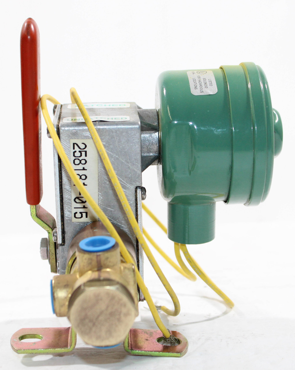 ASCO EFHB8308B40 Solenoid Valve 3Way Manual Reset YAGI Pipe & Steel