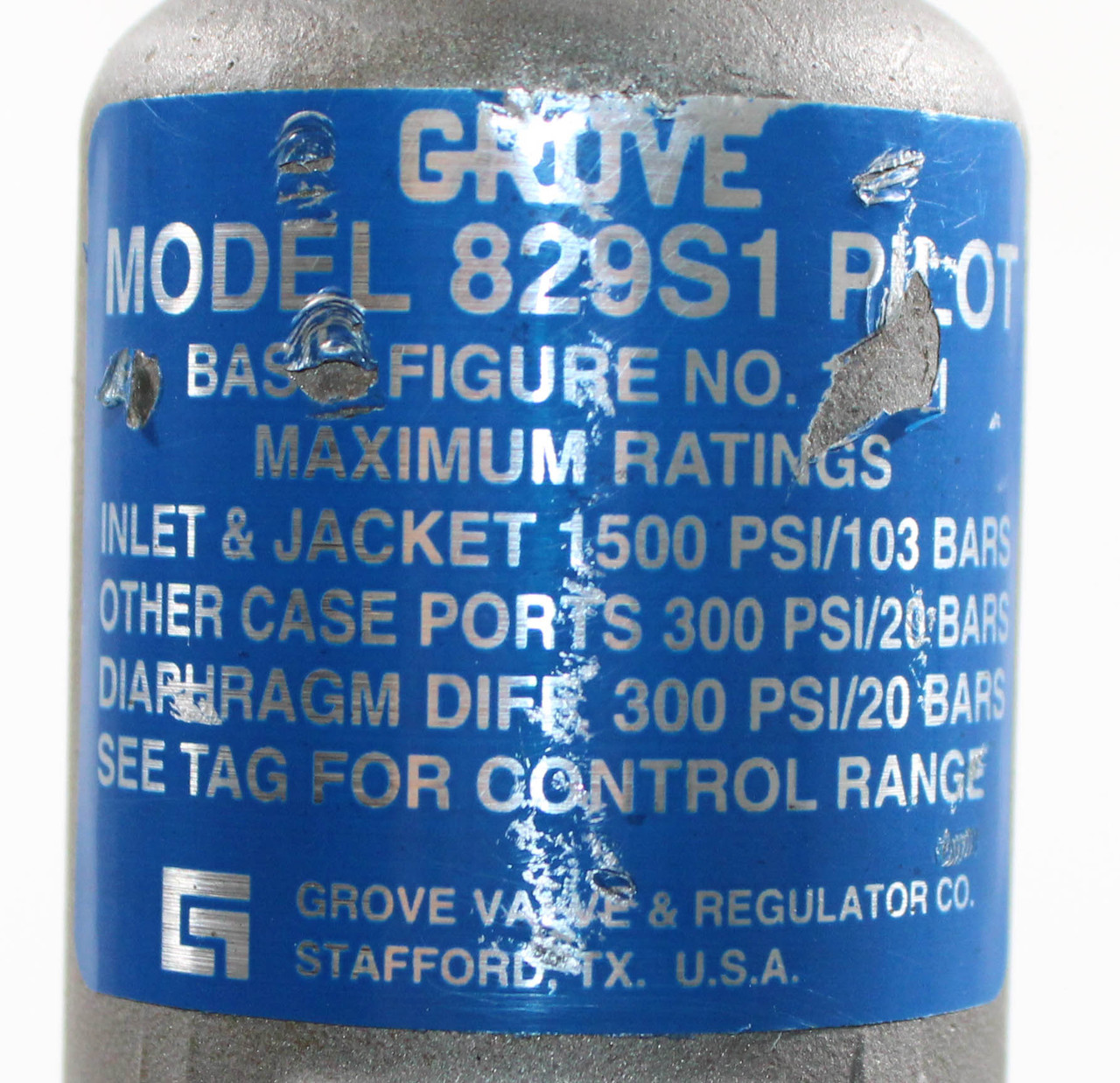 Grove Regulator 115443ADN Flexflo Model 83 Regulator 3"