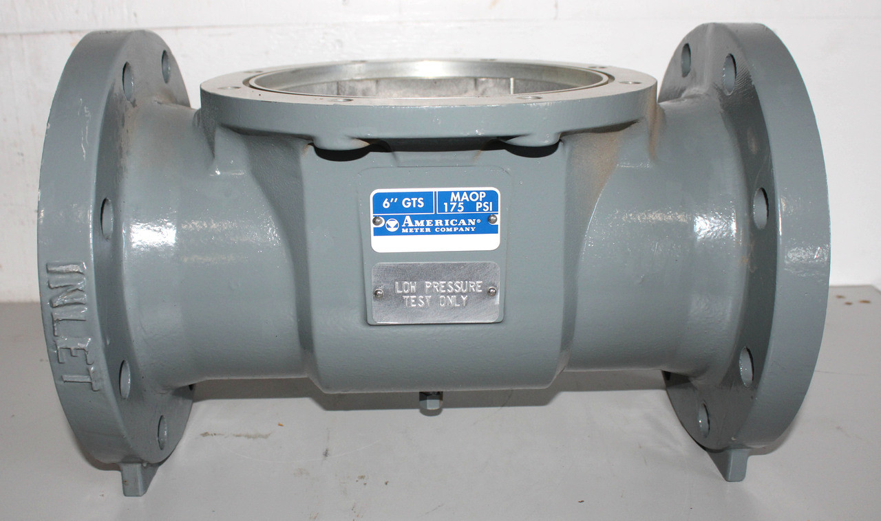 American Meter Company 6" GTS Turbine Gas Meter