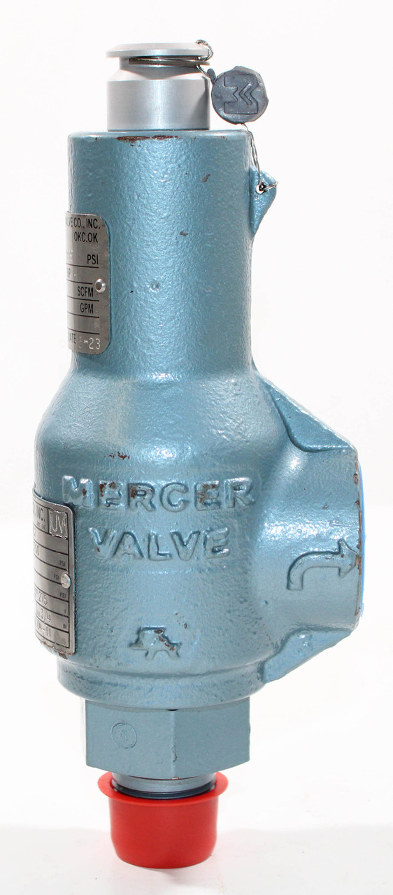 Mercer Valve 91-12C61P14C1 Relief Valve 3/4"