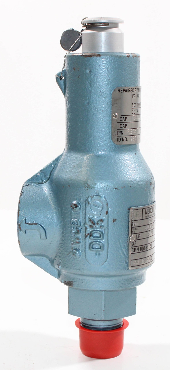 Mercer Valve 91-12C61P14C1 Relief Valve 3/4"