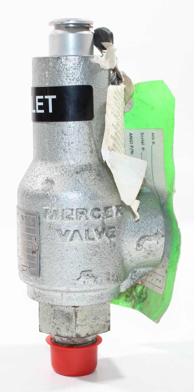 Mercer Valve 91-12E51T13I1 Pressure Relief Valve 3/4"