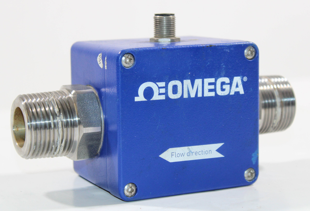 Omega FMG73B-A Electromagnetic Low Flow Meter 1 In NPT Male 1.32 to 66 GPM