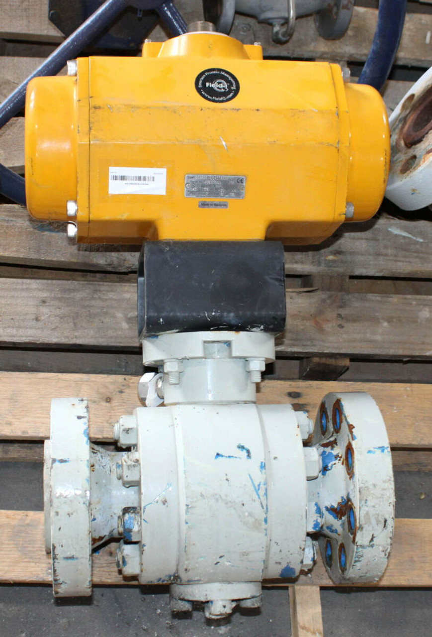 KF Valves M511-299N6AG4C2 Ball Valve with Pneumatic Rack and Pinion Actuator Diameter: 2X2