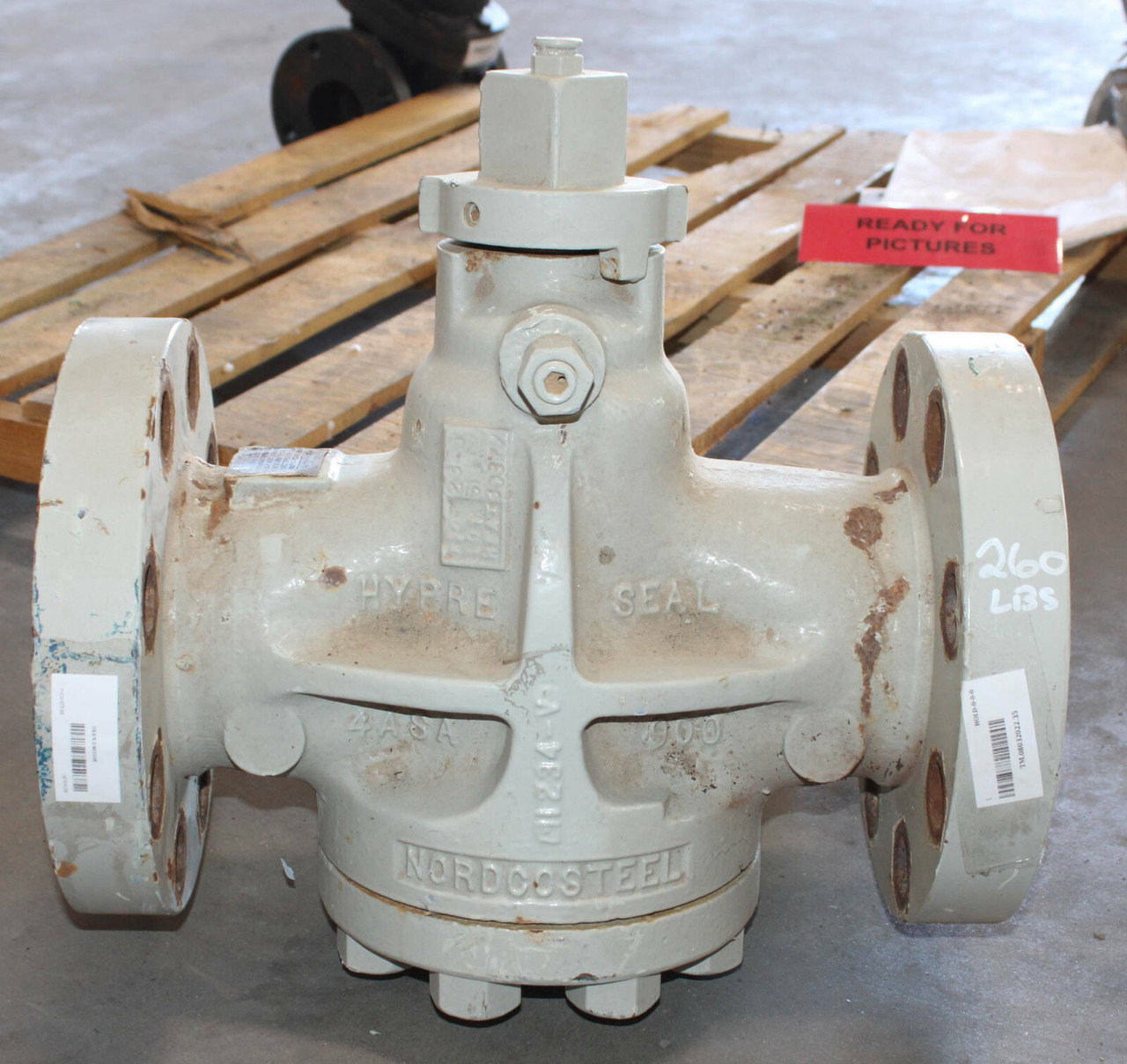 Nordstrom Flowserve 303338 Plug Valve Diameter 4 Inch HT#2345 MTR Available No