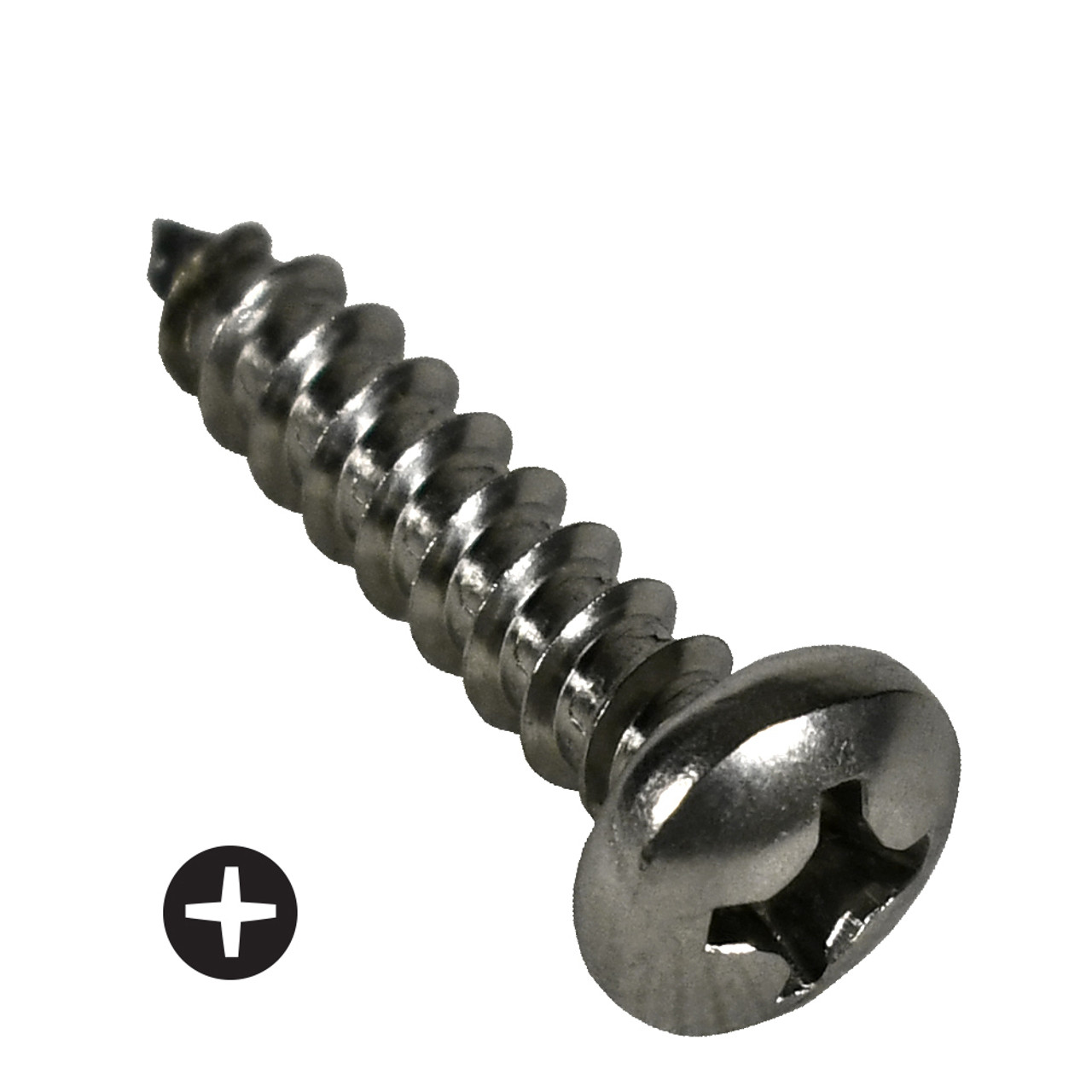 #6 x 3/4 Phillips Pan Head Particle Board Screws #17 Point