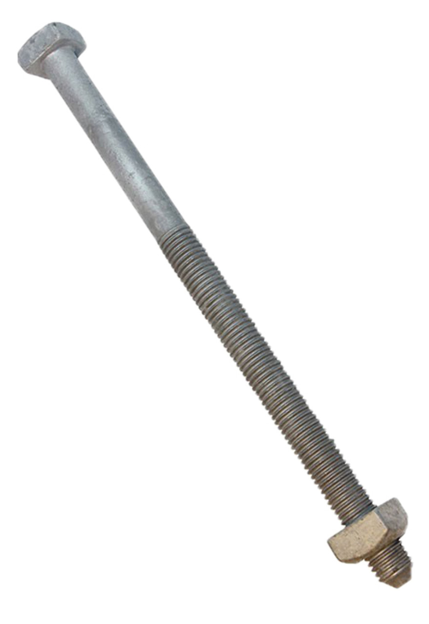 5/8-11 x 14 Square Head Machine Bolt with Nut